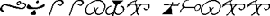 It says Fallow's Cross - what do you think it would say?